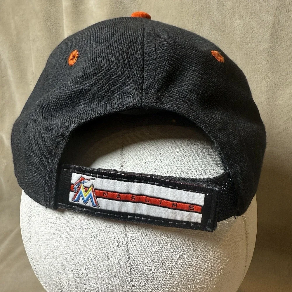 Miami Marlins Fan Favorite Logo Hat Child Youth Black  MLB‎ Baseball Cap
